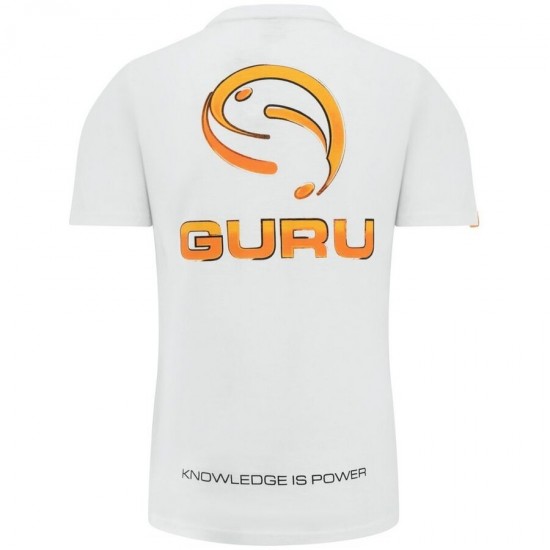 Tricou Guru - Semi Logo Tee White XXL